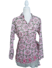 Coquette Mini Wrap Skirt-Villa Mosiac