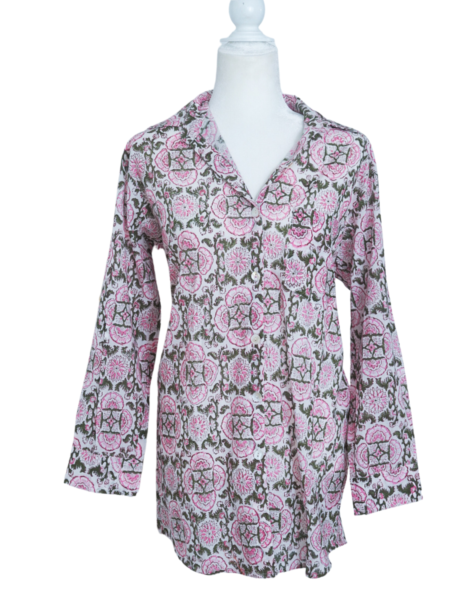 Cabana Shirt Dress-Villa Mosiac