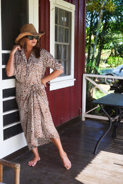 The Classic Pareo Café Au Lait Leopard