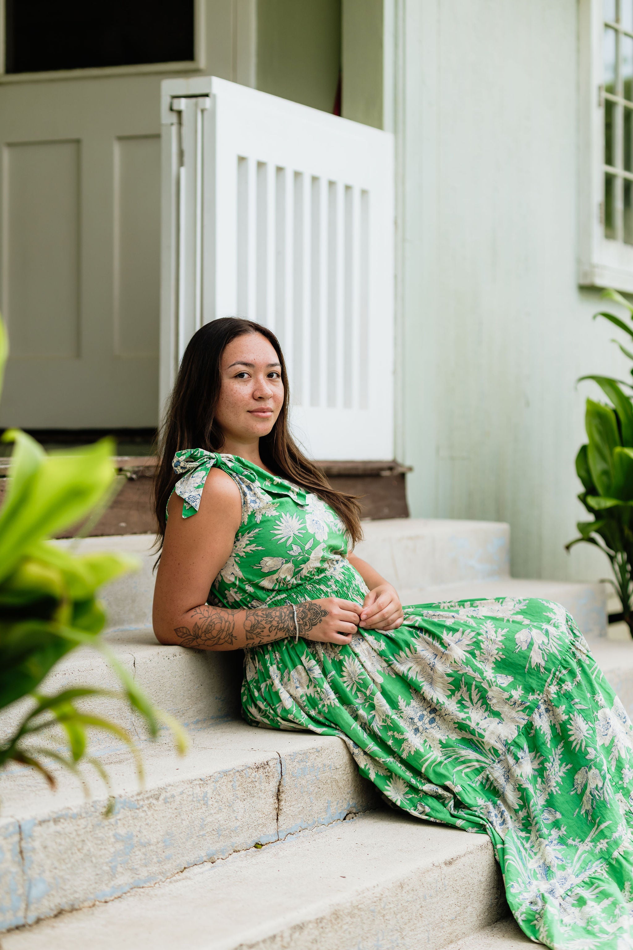 Sorrento Dress-Jardin Toile