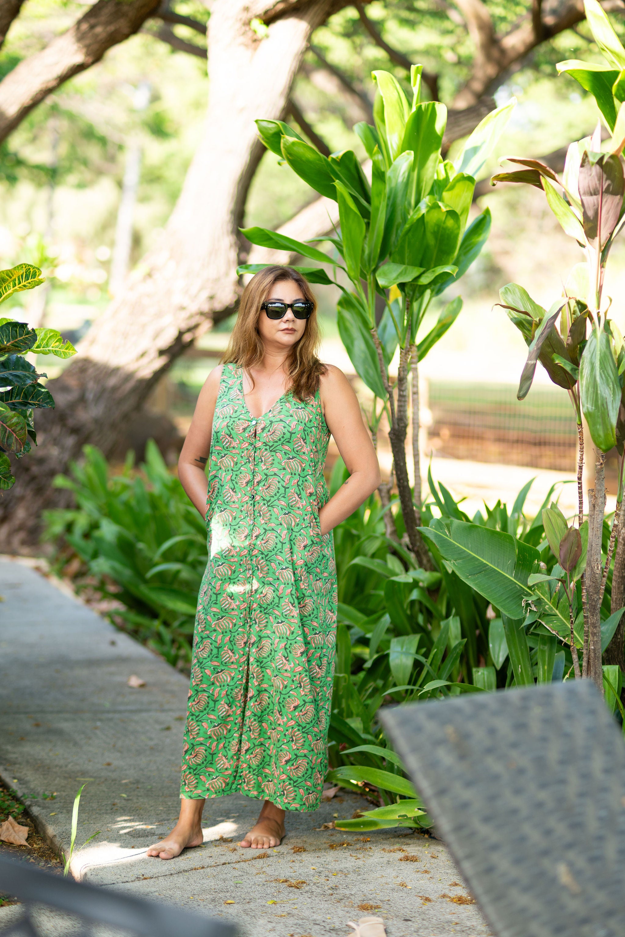The Windward Dress - Oregano