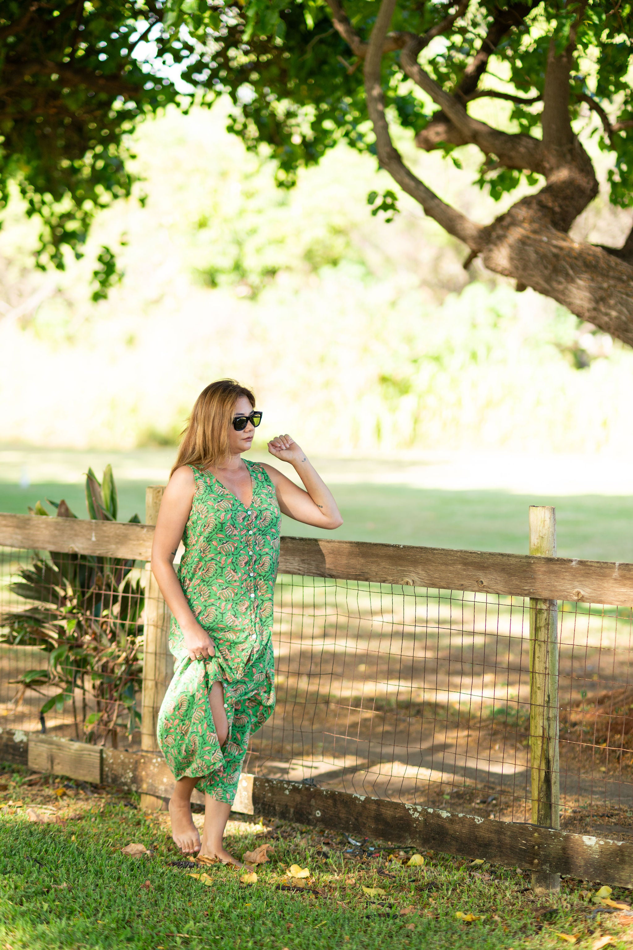 The Windward Dress - Oregano
