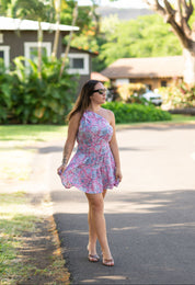 Sorrento Mini Dress-Rosewood Paisley