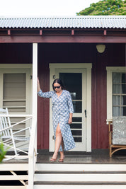 Saltveil Shirt Dress-Low Tide Linen