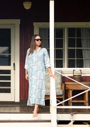 Veranda Shirt Dress-Paisley