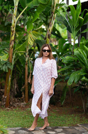 The Leonora Dress-Terracotta Shell