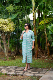 Veranda Shirt Dress-Garden Press