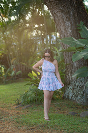 Sorrento Mini Dress-Sunset Paisley