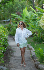 Coquette Mini Wrap Skirt-Golf