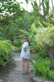 Cabana Shirt Dress-Golf