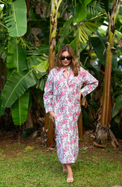 The Leonora Dress-Antibes Vine