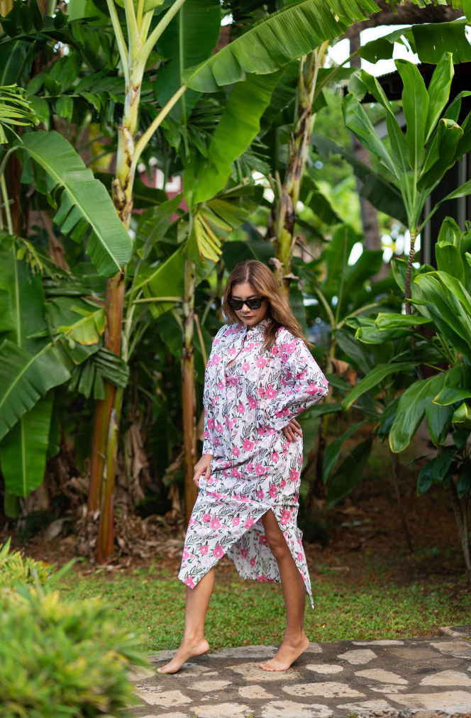 The Leonora Dress-Antibes Vine