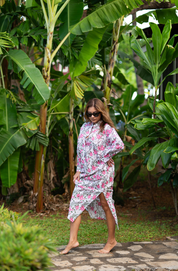 The Leonora Dress-Antibes Vine